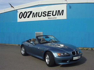  BMW Z3:an fr�n Bondfilmen "Goldeneye" 1995.
