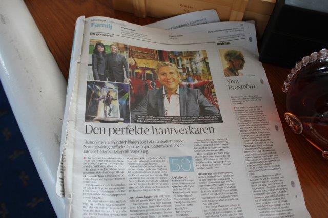 Dagens Nyheter Joe Labero 50 �r