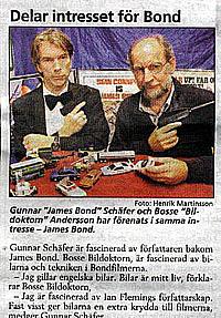 Bosse bildoktorn p� 007 museet i Nybro