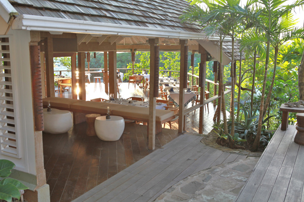 Walk over to GoldenEye for a spa treatment, for sunset cocktails at the Bizot Bar, for dinner at the Gazebo. Walk back to Fleming Villa and, again, you?re secluded.