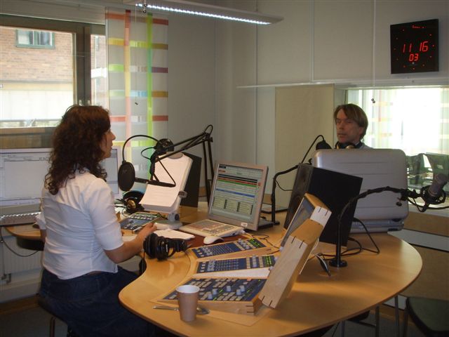 Radio Kronoberg med Marina Axelsson som intervjuar Gunnar Sch�fer  2006-03-21