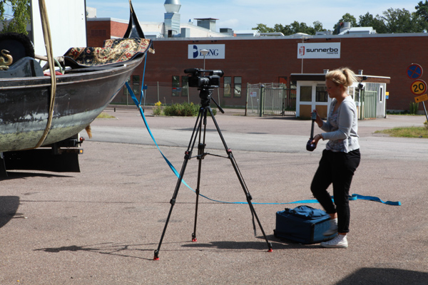Sm�lands Nytt SVT p� filminspelning